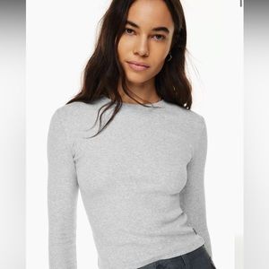 Aritzia TNA Ribbed Long Sleeve